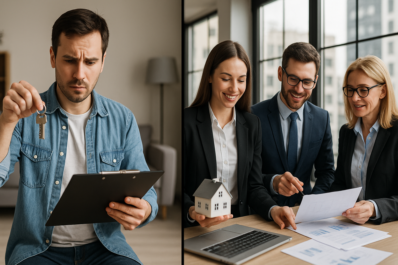 إدارة العقارات بنفسك أو شركة إدارة