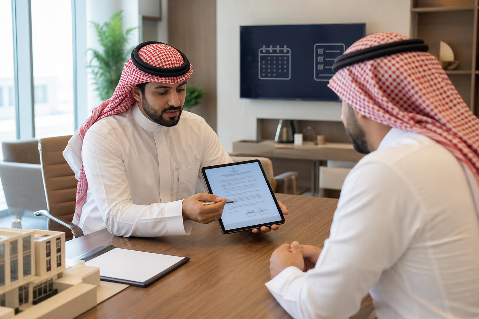 إدارة العقود الإلكترونية في إيجار