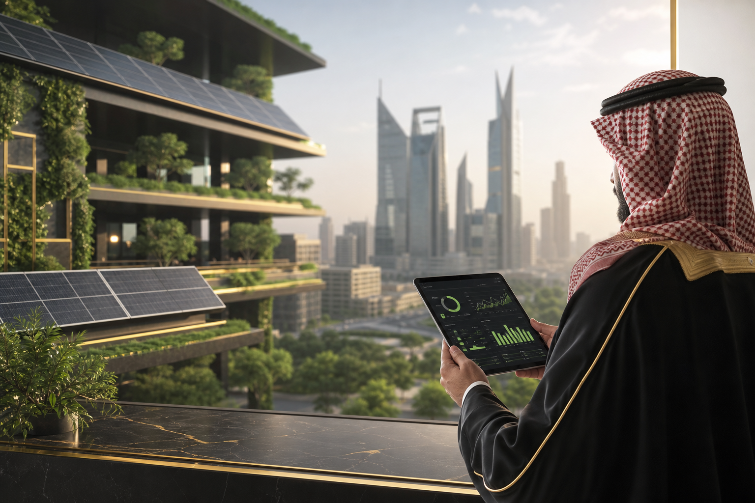 الاستدامة وESG في العقار السعودي